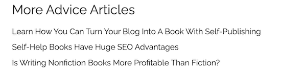 Add related post links to your blog