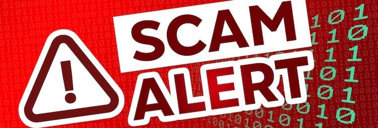 beware of scam tactics