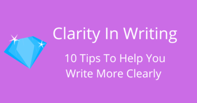 Clarity In Writing
