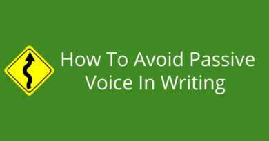 How To Avoid Passive Voice In Writing