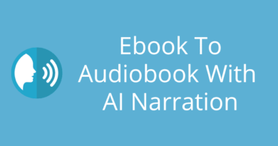 Ebook To Audiobook With AI Narration