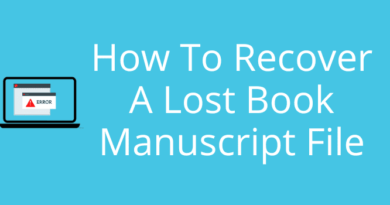 How To Recover A Lost Book Manuscript