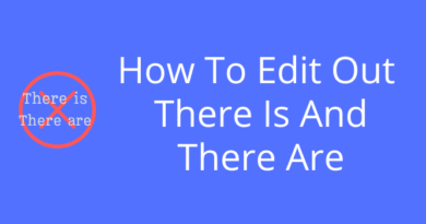 Edit Out There Is And There Are