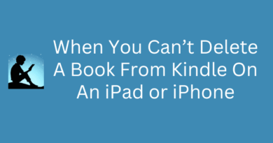 Delete A Book From Kindle App