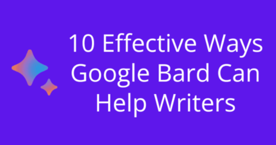 Ways Google Bard Can Help Writers