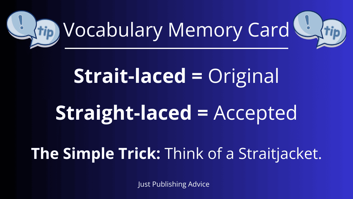 Vocabulary Memory Card Strait-laced And Straight-laced Vocabulary Memory Card Strait-laced And Straight-laced