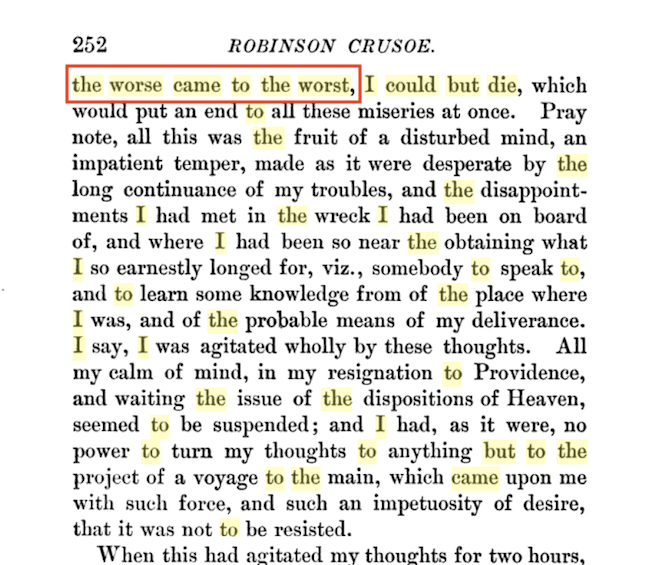 1895 Edition Robinson Crusoe