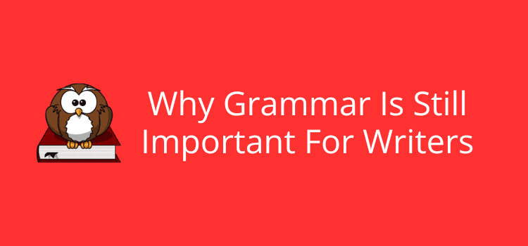 Why Grammar Is Still Important For Writers