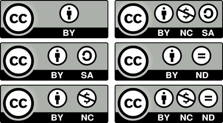 creative commons licences