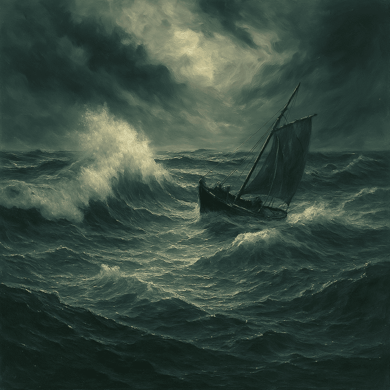Describe the sea image