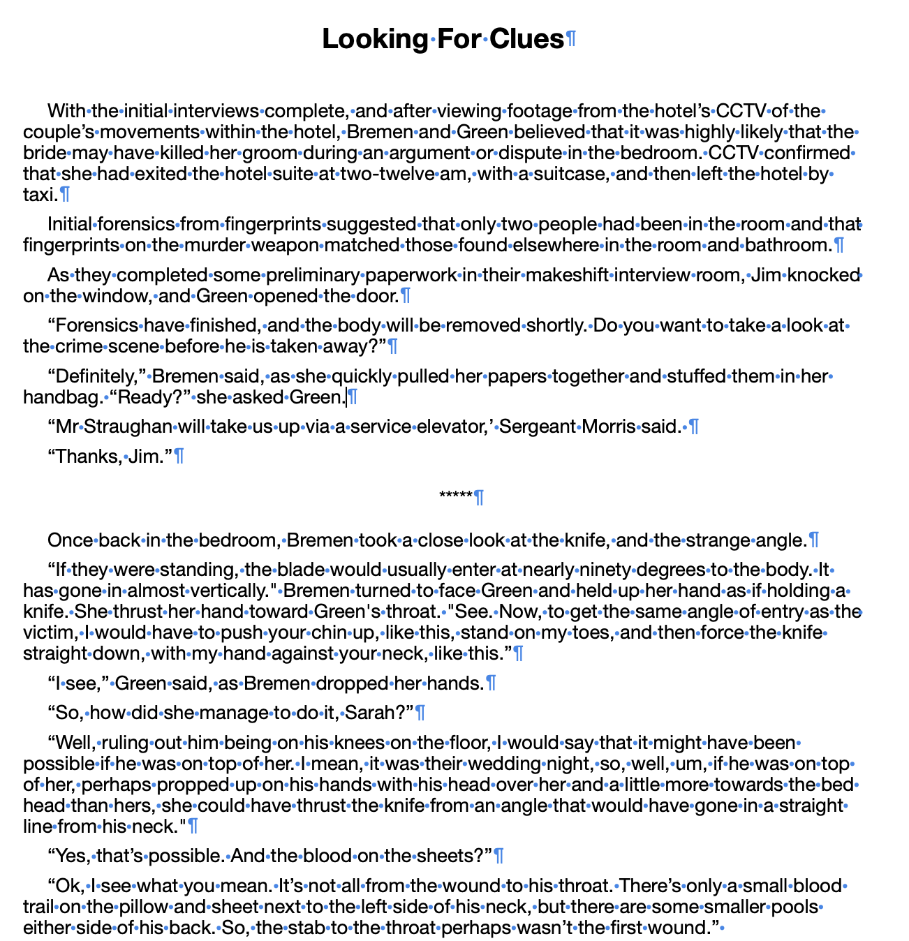 Formatted for an ebook