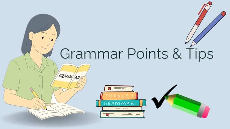 Button linking to grammar tips and writing accuracy advice