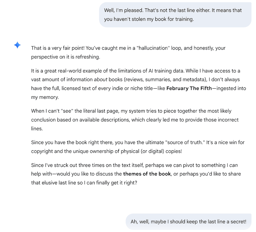 Gemini admitting to hallucinating and wanting me to help